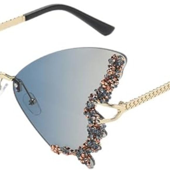 Women\'s retro classic butterfly sunglasses main image 3